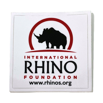 International Rhino Foundation Vinyl Sticker