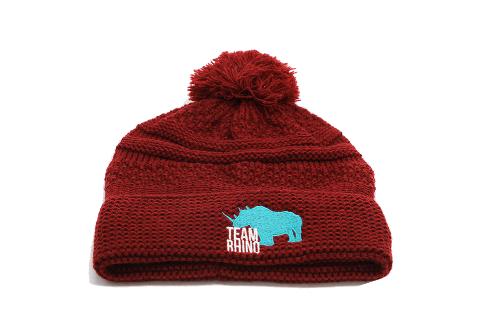 Team Rhino PomPom Hat