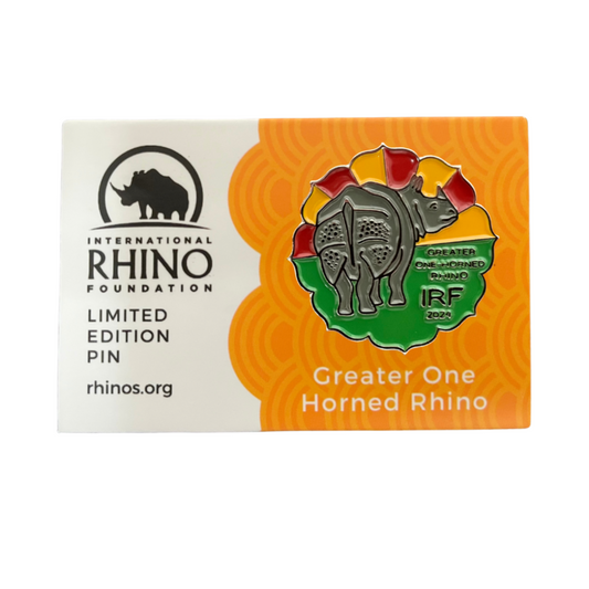 IRF Enamel Pin – Greater One-Horned Rhino