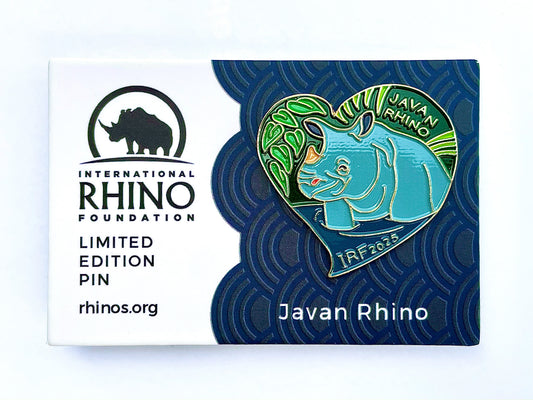 IRF Enamel Pin – Javan Rhino