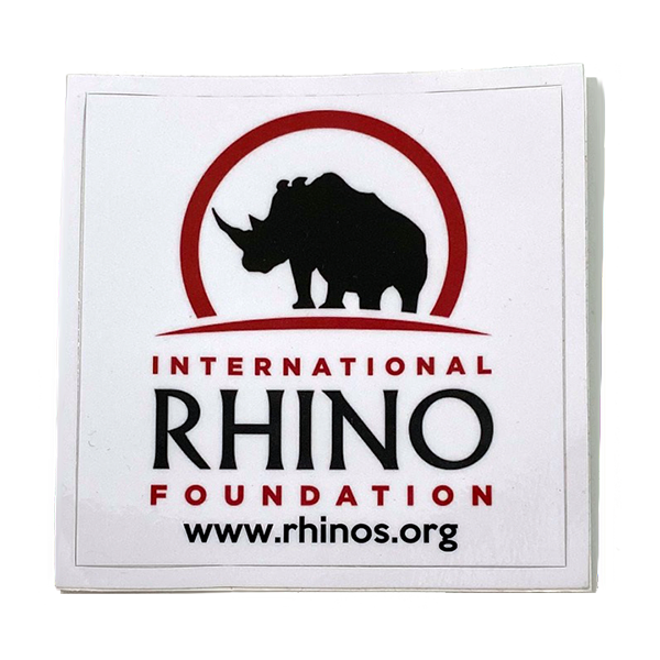 International Rhino Foundation Sticker