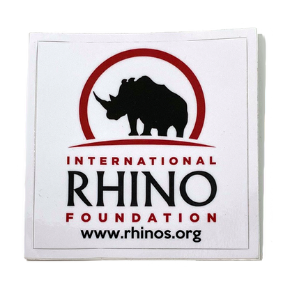 International Rhino Foundation Sticker