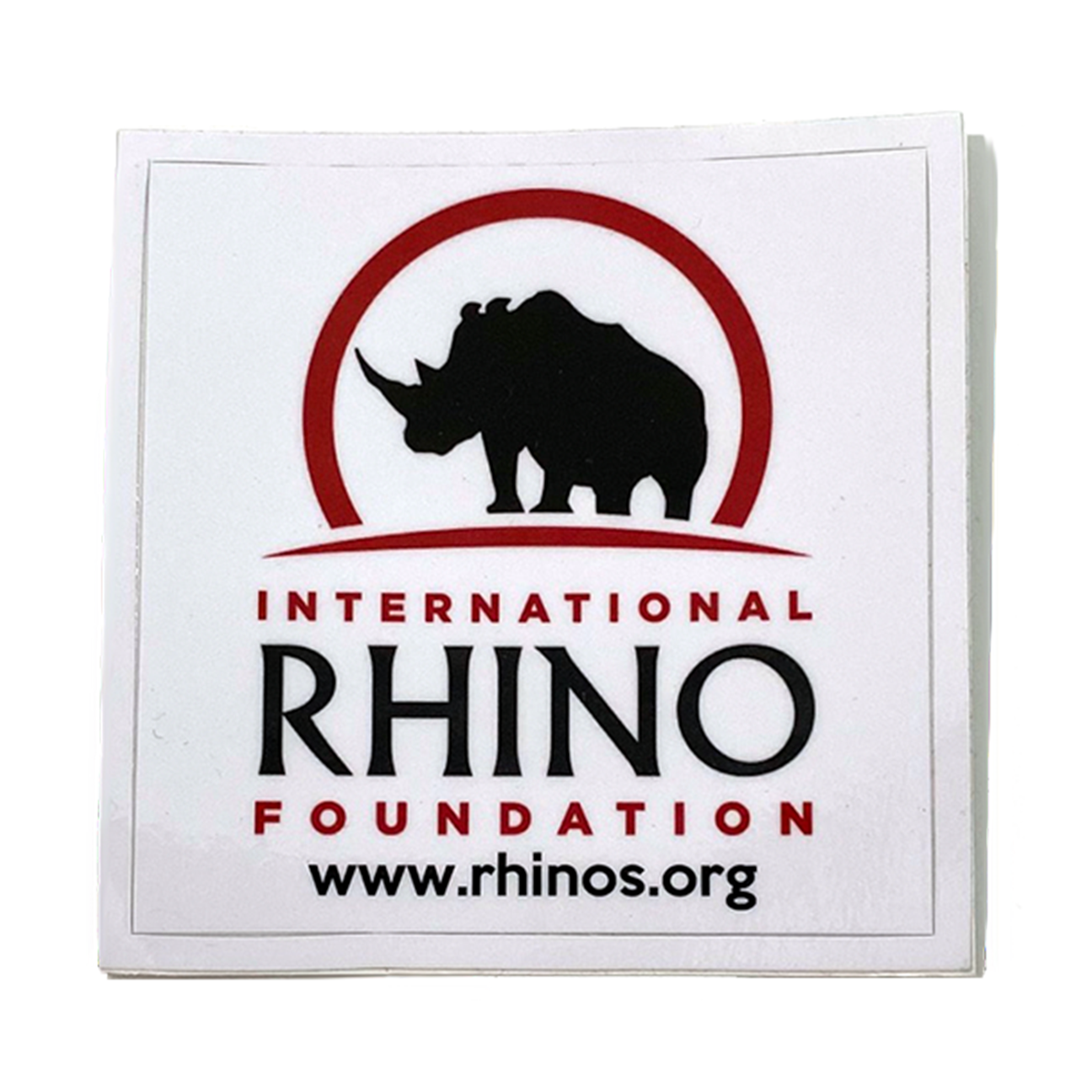 International Rhino Foundation Sticker