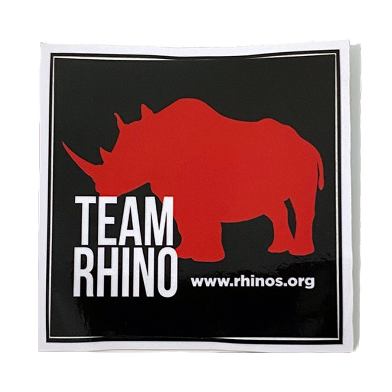 International Rhino Foundation Sticker